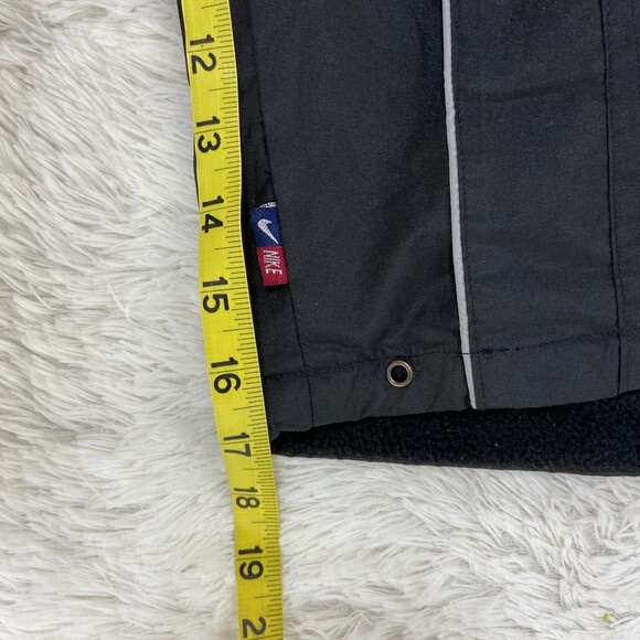 VTG 2000's Nike Jacket Black Large Swoosh on Back Mens sz L - Picture 6 of 7